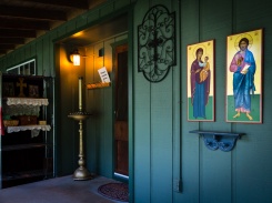 Entrance to the current chapel...
